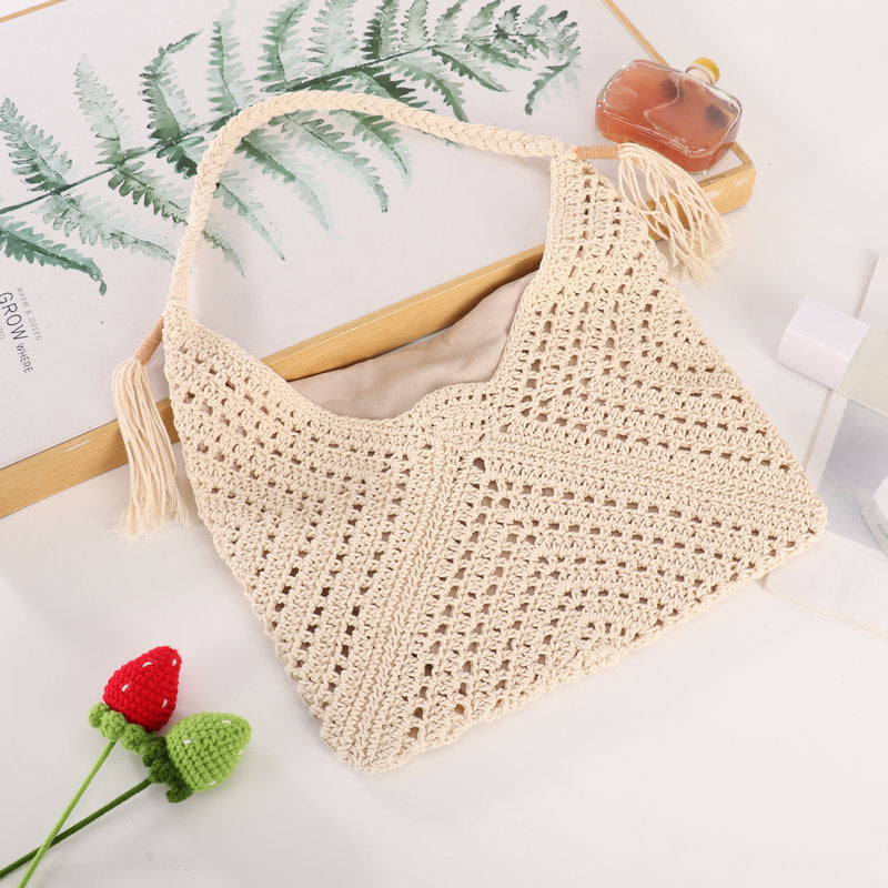 Handmade Macrame Bag LoungeYard — product view 7