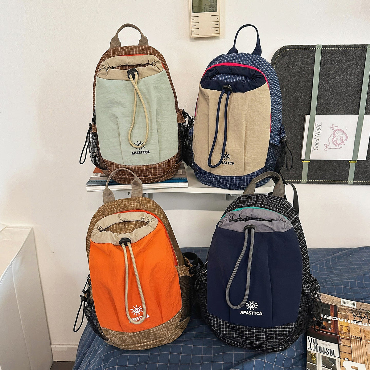 Compact Drawstring Backpack LoungeYard — product view 4
