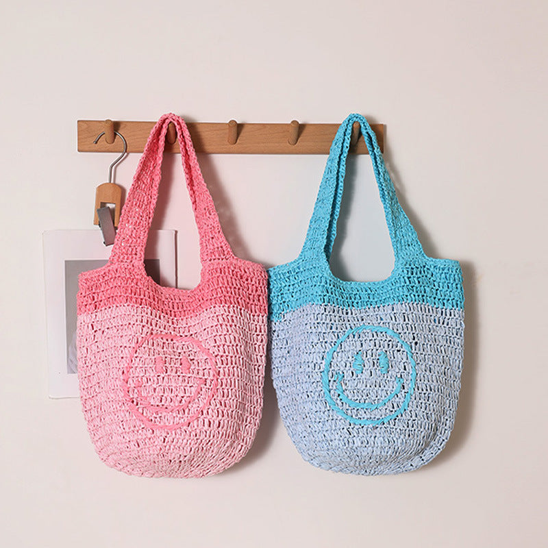 Hand-knotted shopping bag with casual design LoungeYard — product view 1