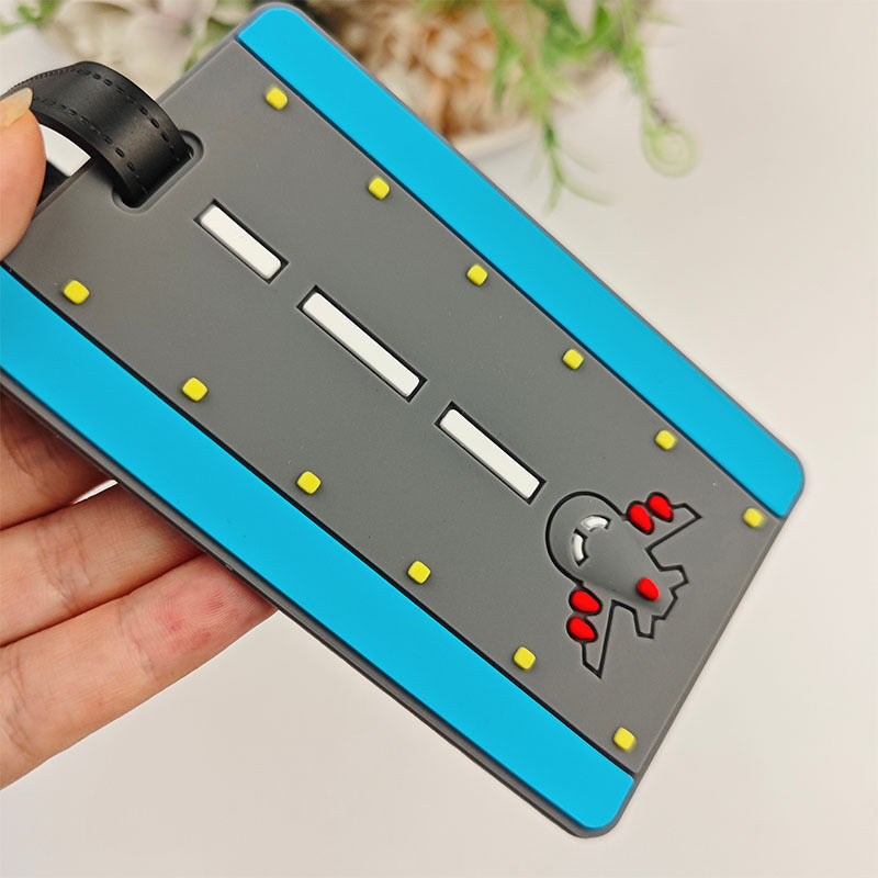 Unisex Roadway-Themed Luggage Tag LoungeYard — product view 7