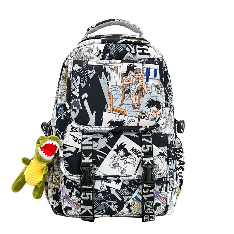 Graphic Print Backpack — product view 1
