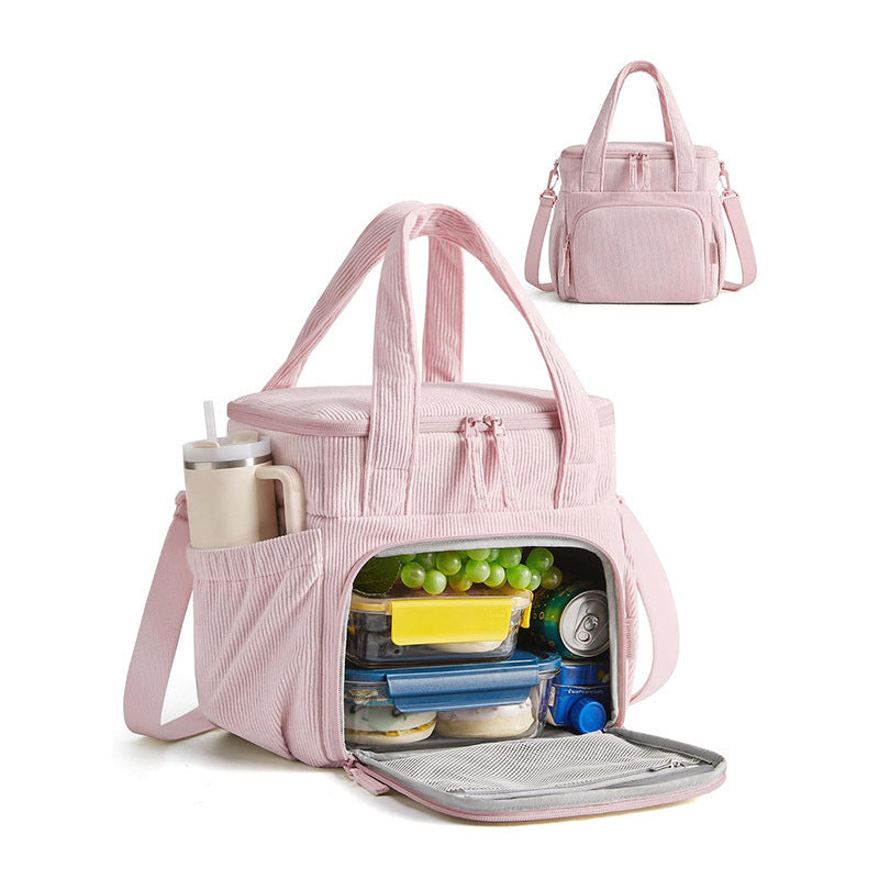 Insulated Multi-Compartment Lunch Cooler Tote LoungeYard — product view 6