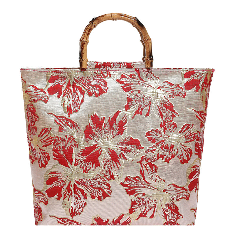 Elegant Floral Tote Bag — product view 5
