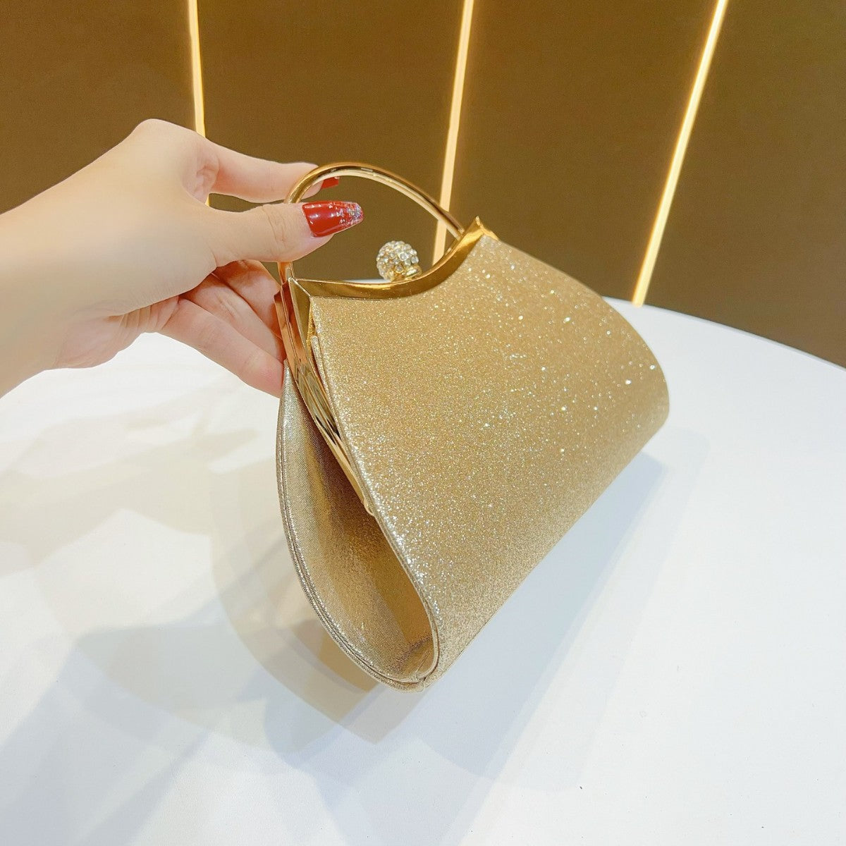Glamorous Glittering Evening Handbag — product view 2