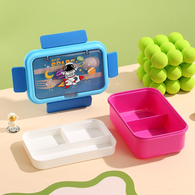 Cartoon-Themed Lunch Box with Divided Compartments — product view 7