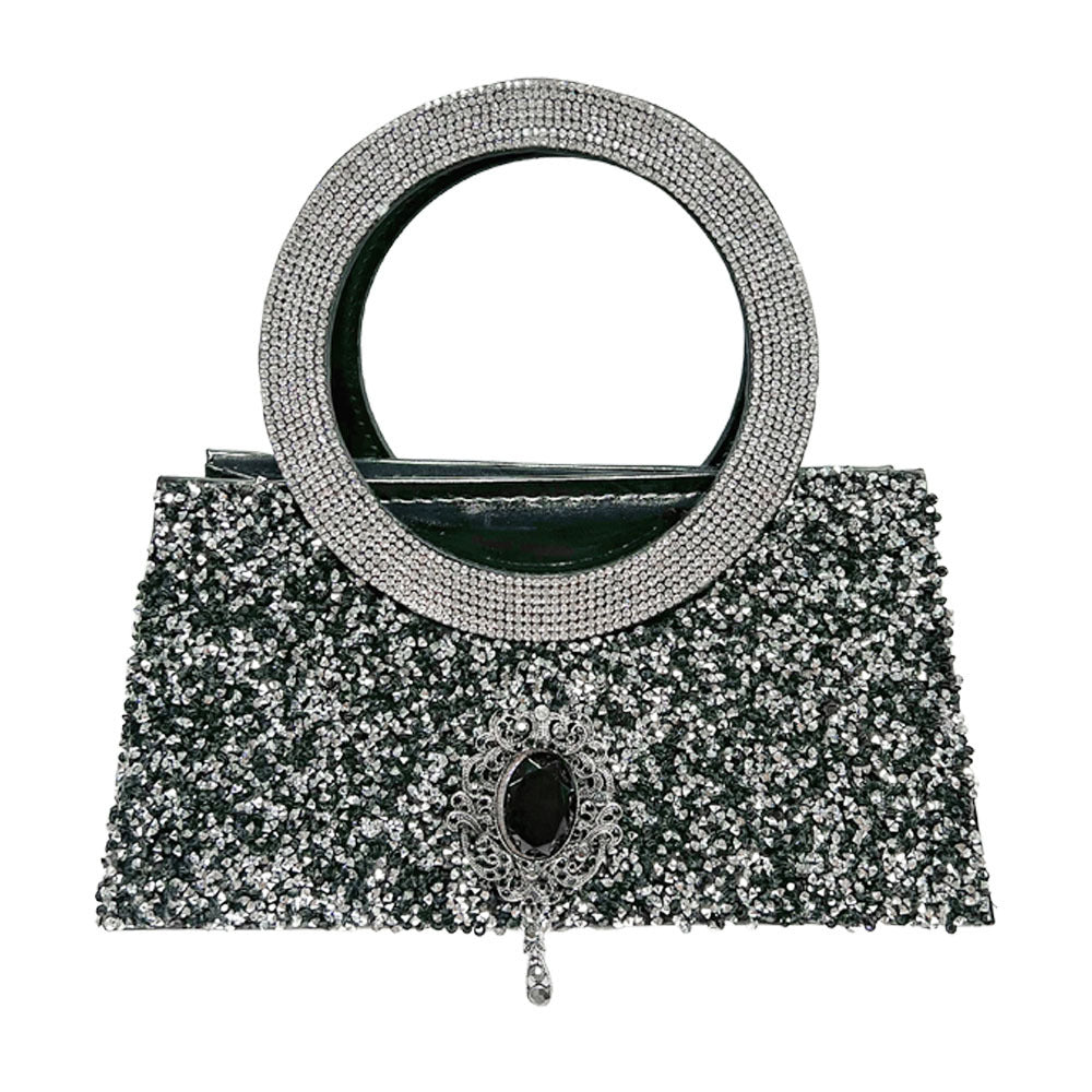 Sparkling Structured Evening Handbag — product view 5