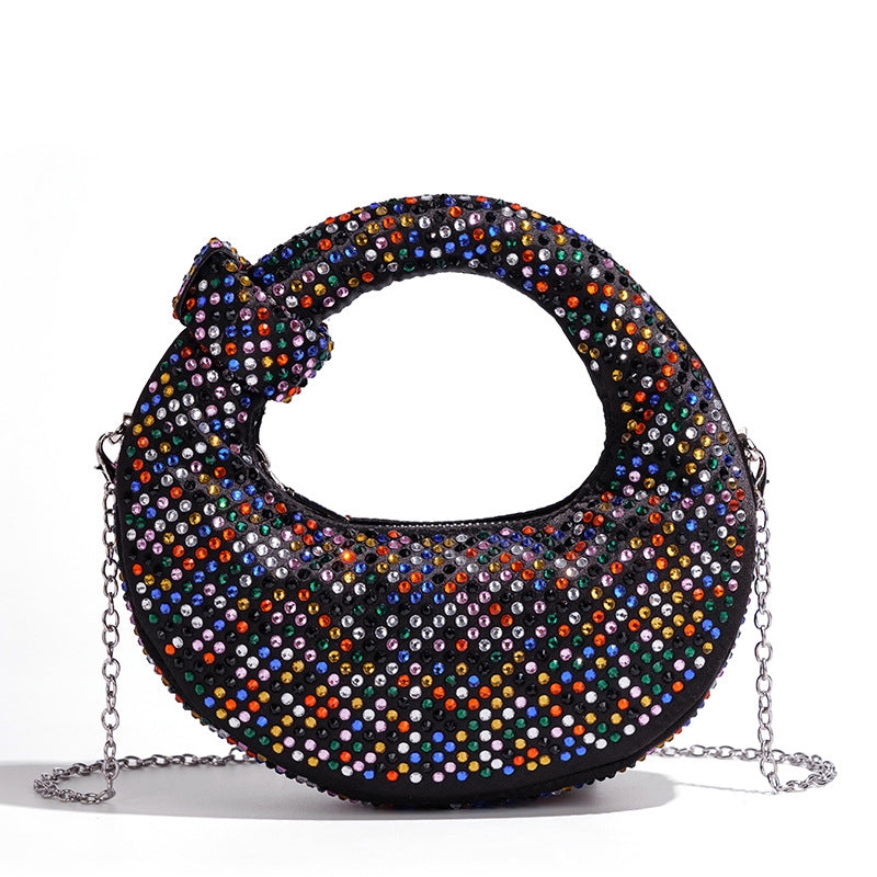 Chic Rhinestone-Embellished Handbag LoungeYard — product view 7