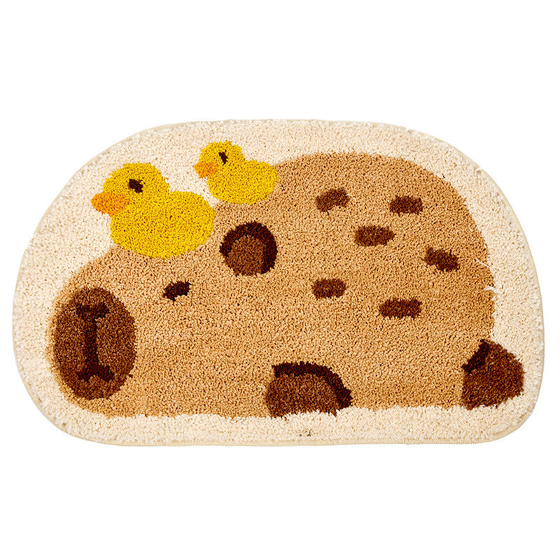 Playful Animal-Themed Bath Mat Bowlift — product view 7