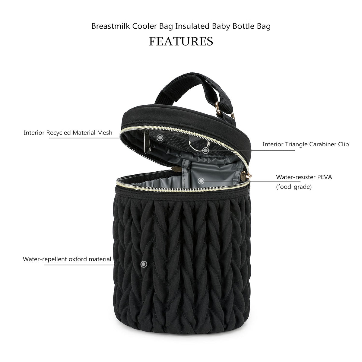Cosmetic organizer with sophisticated design LoungeYard — product view 4