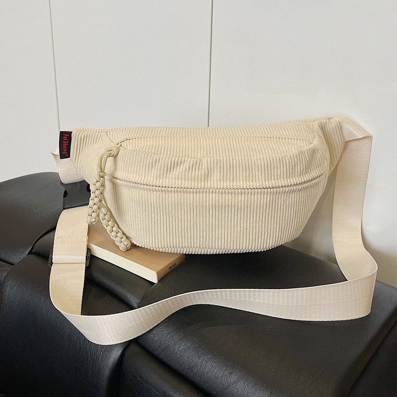 WoTrendy Corduroy Crossbody Bag LoungeYard — product view 4