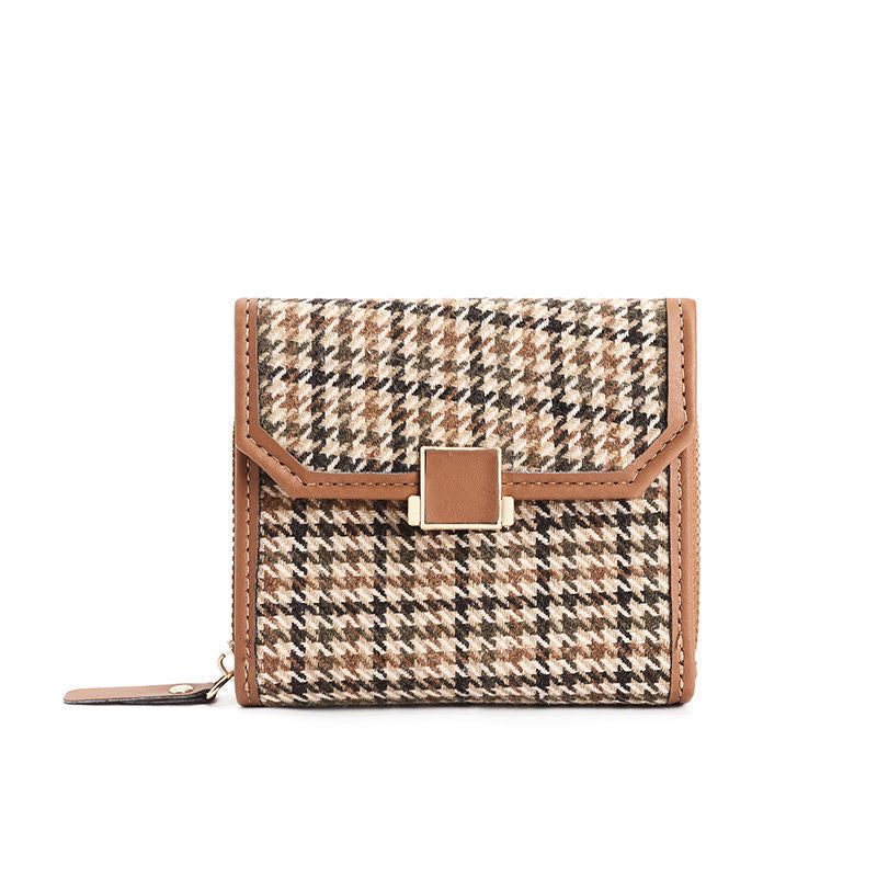 Textured Fabric Zip Wallet LoungeYard — product view 2