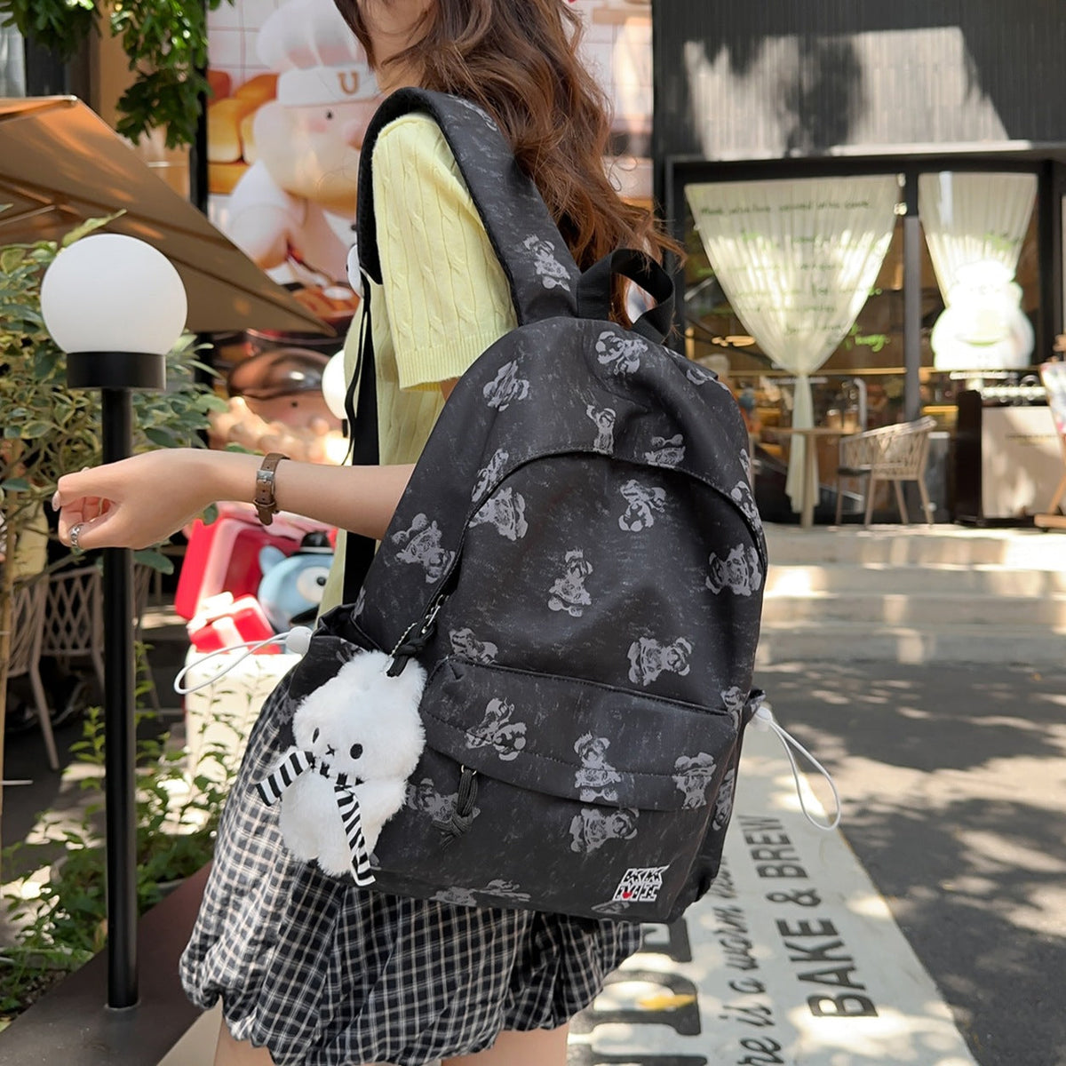 Cute Cartoon-Themed Backpack LoungeYard — product view 1