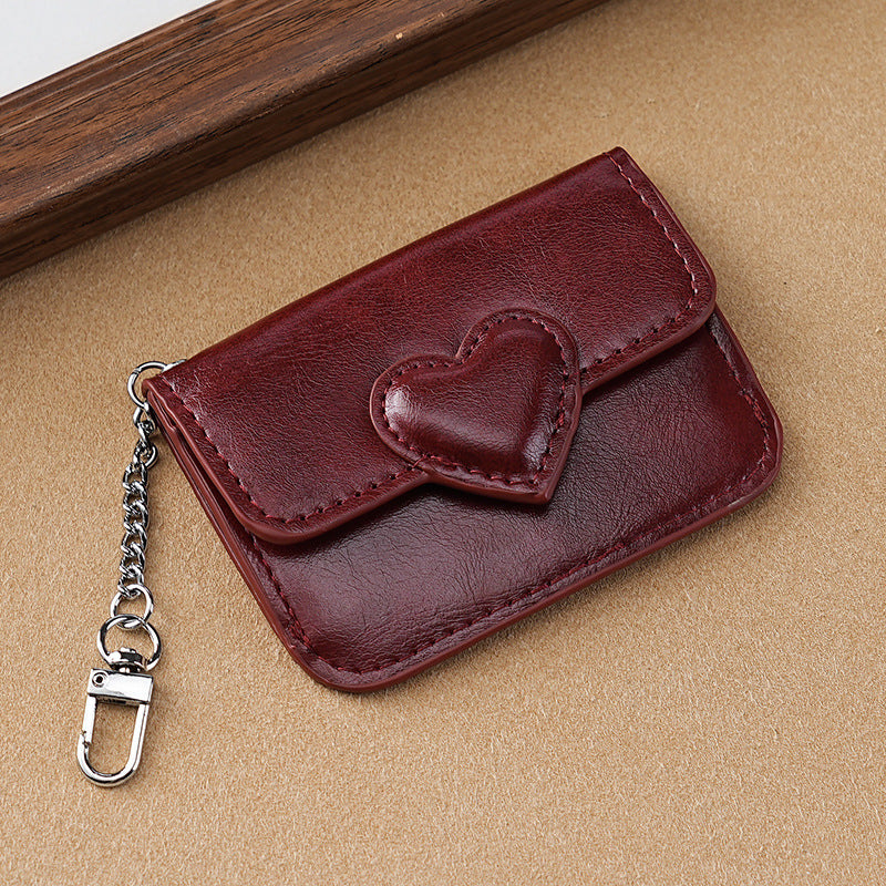 Heart-Embellished Clutch Wallet — product view 4