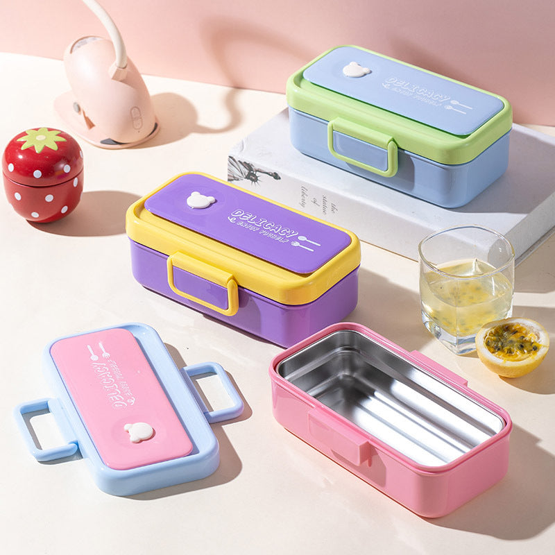 Dual-Compartment Bento Lunch Box — product view 4