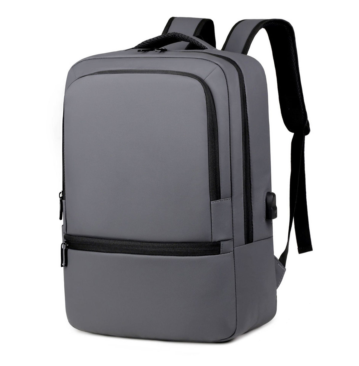 High-quality business backpack with multiple compartments and padded laptop compartment LoungeYard — product view 6
