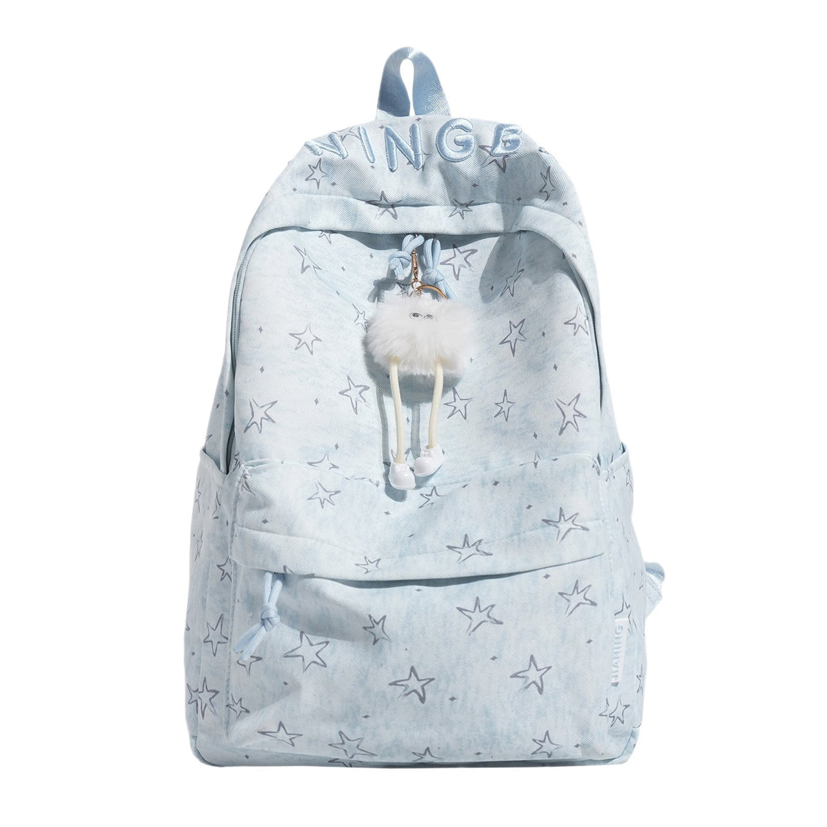 Women’s Stylish Star-Printed Backpack LoungeYard — product view 5