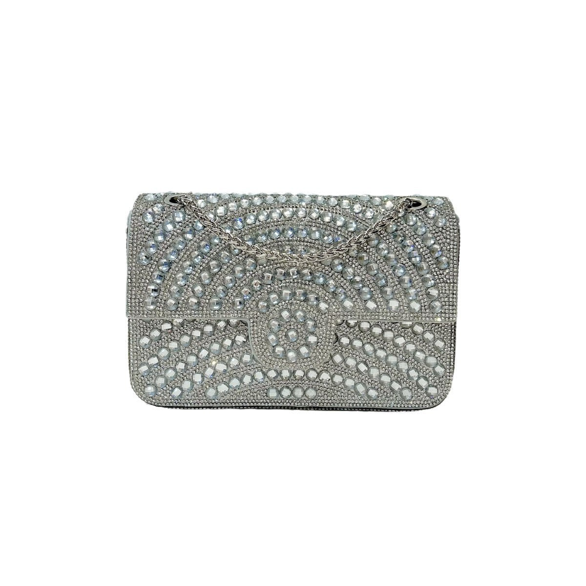 Glamorous Crystal-Embellished Evening Clutch — product view 5