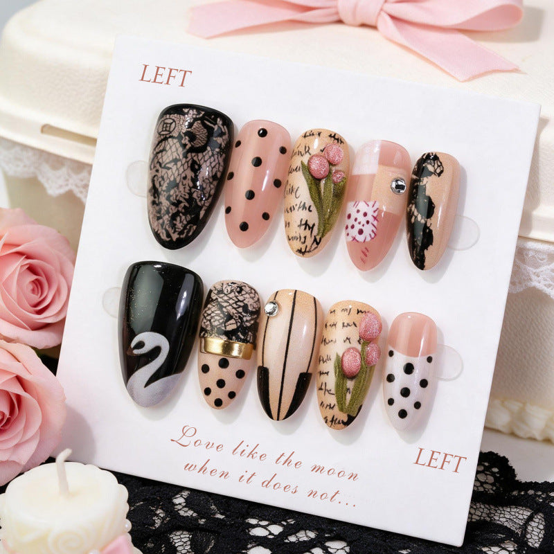 Decorative Artistic Press-On Nails — product view 2