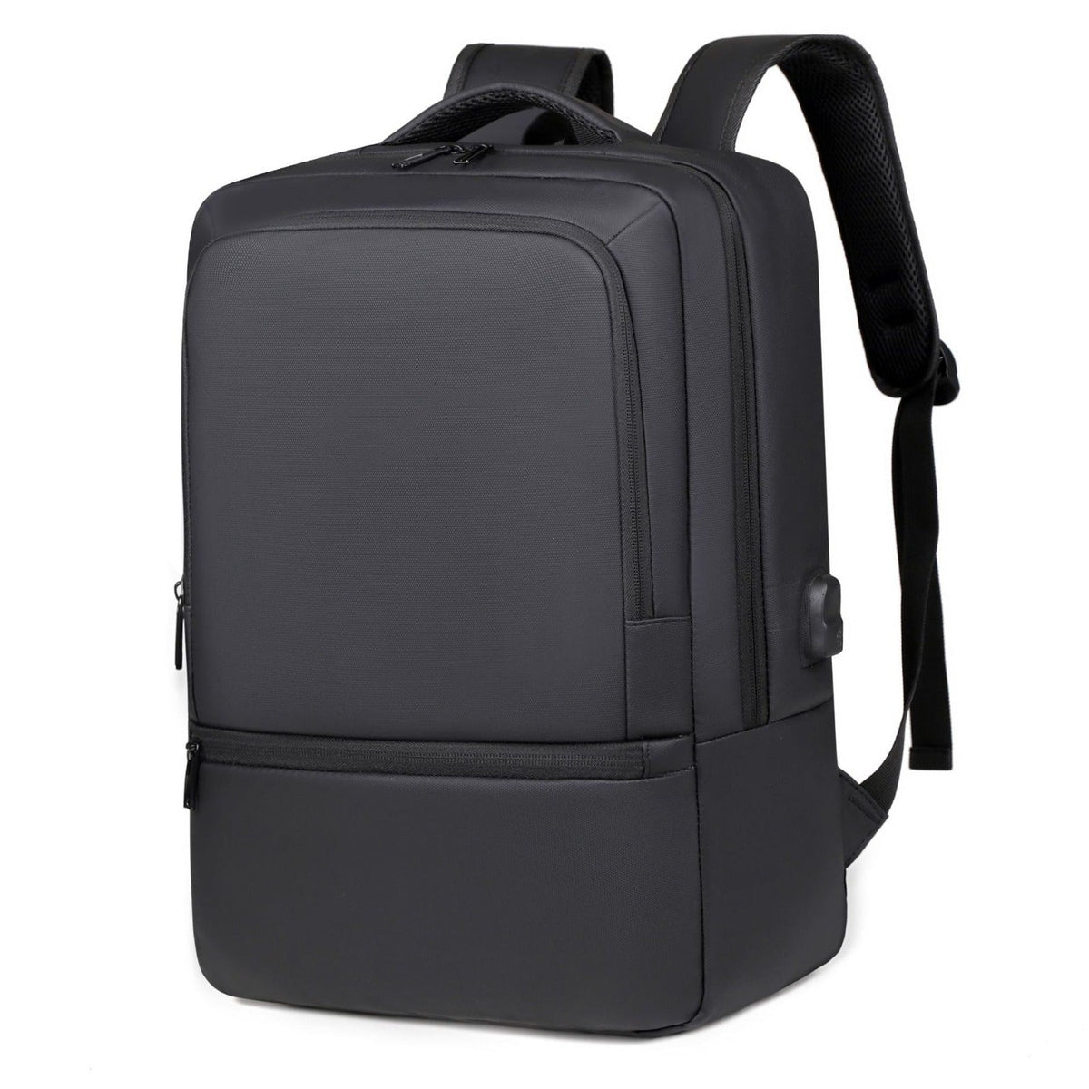 Spacious laptop backpack with organized inner pocket LoungeYard — product view 5