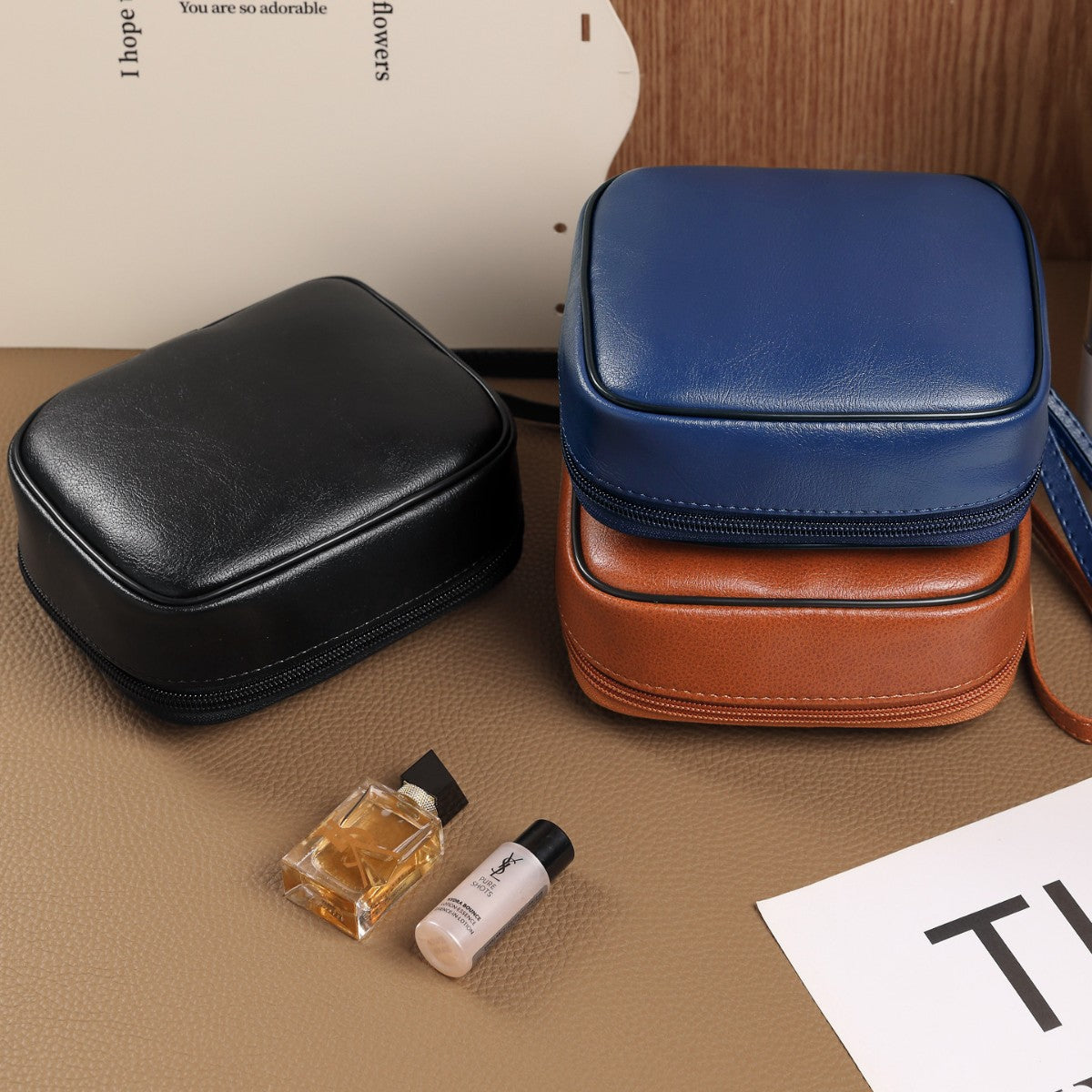Compact Zippered Storage Pouch — product view 4