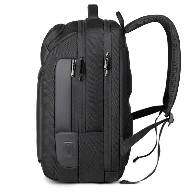 Ergonomic Multi-Compartment Travel Laptop Backpack LoungeYard — product view 1