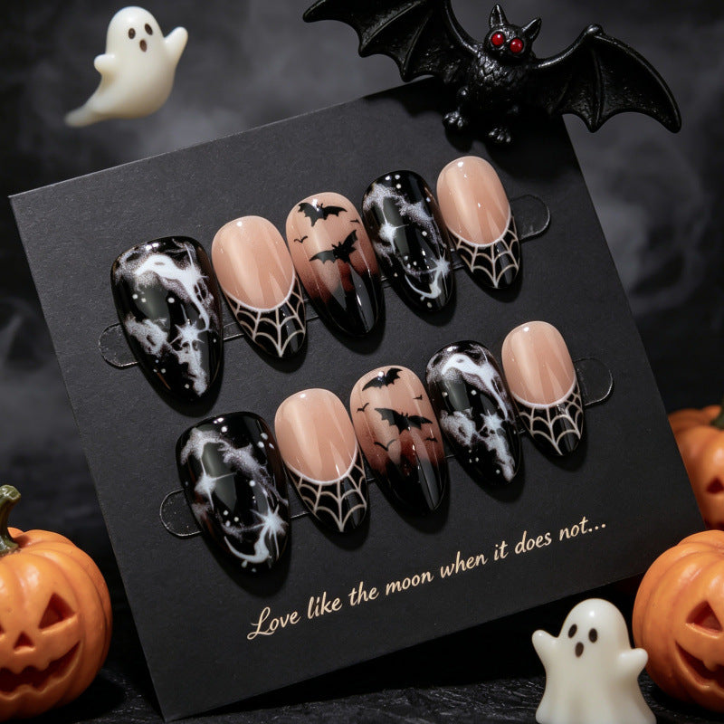 Halloween-Themed Artistic Press-On Nails — product view 2