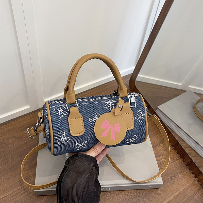 WoPlayful Bow-Printed Mini Handbag LoungeYard — product view 1