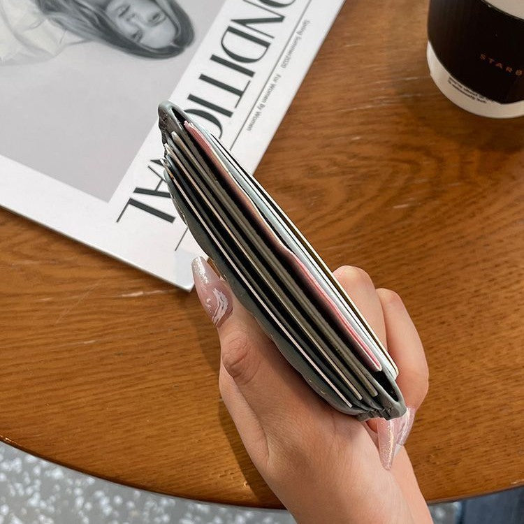Quilted Leather Card Holder LoungeYard — product view 2