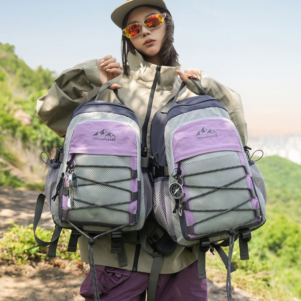 Outdoor Hiking Backpack LoungeYard — product view 1