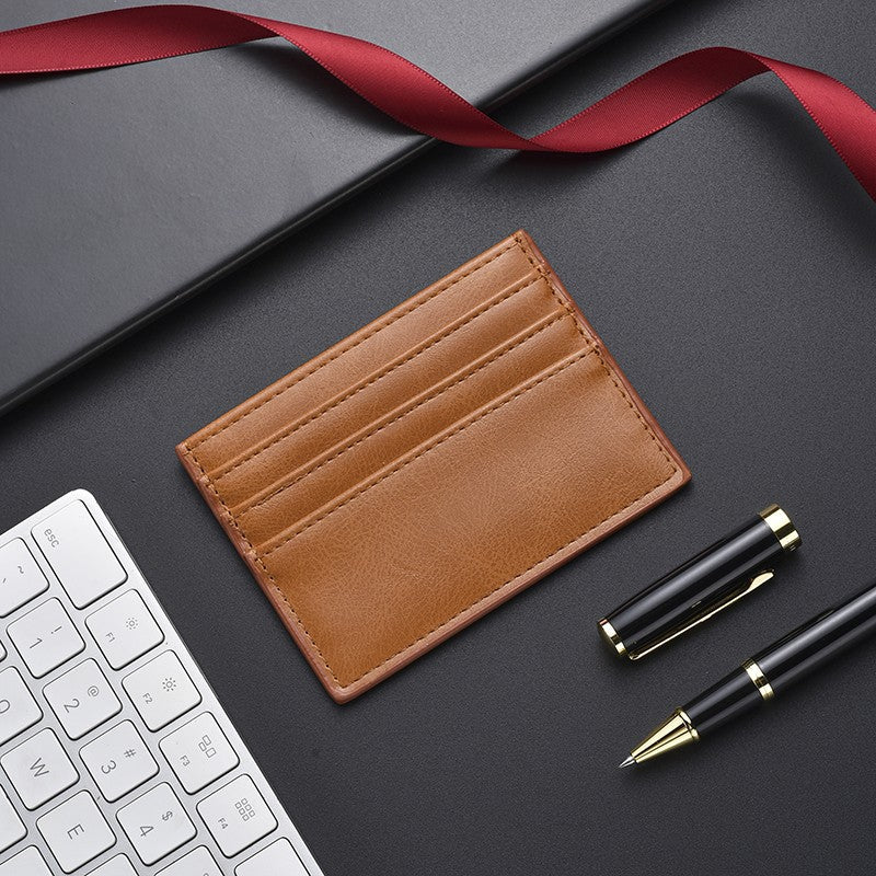 Premium Leather Card Holder LoungeYard — product view 6