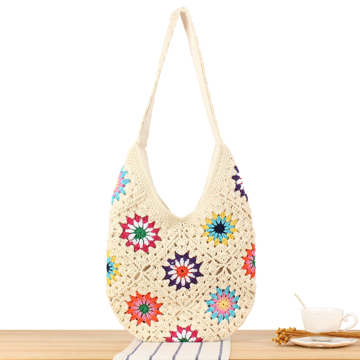 Crochet Shoulder Bag LoungeYard — product view 1
