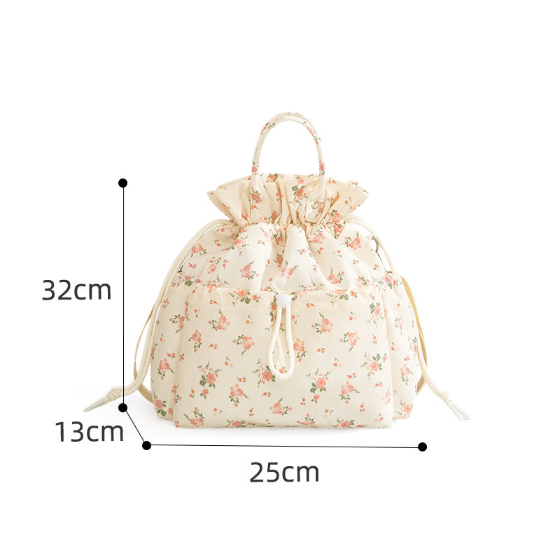Stylish Drawstring Backpack LoungeYard — product view 6