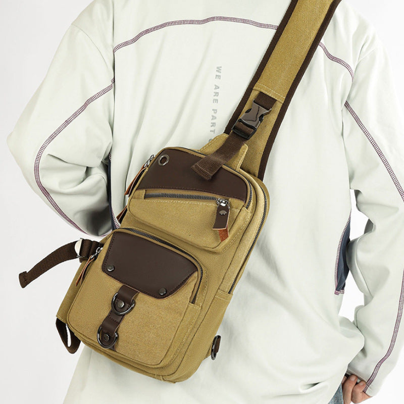 Casual Multi-Pocket Sling Bag LoungeYard — product view 4