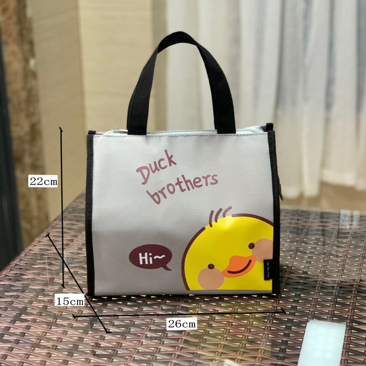 Cute Cartoon Lunch Bag LoungeYard — product view 1