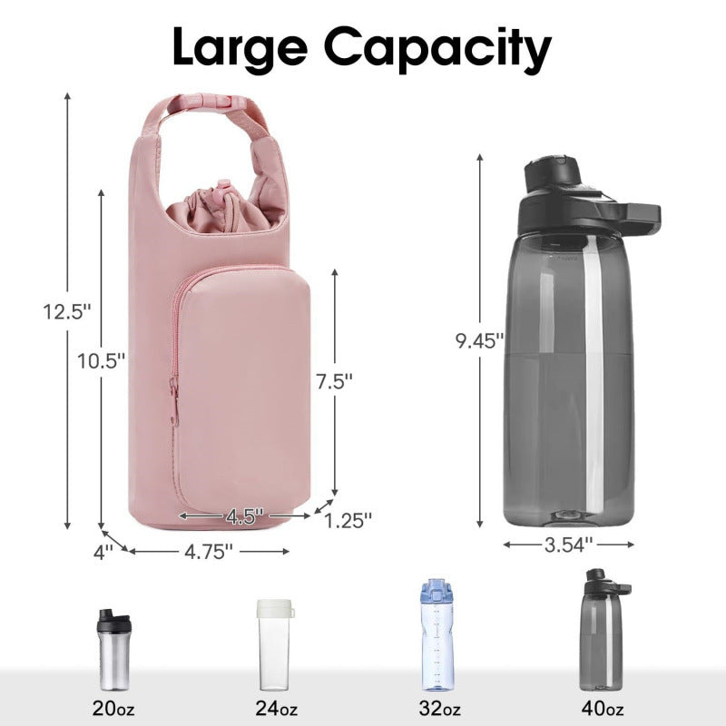 Practical cooler bag with detachable carrying strap LoungeYard — product view 2
