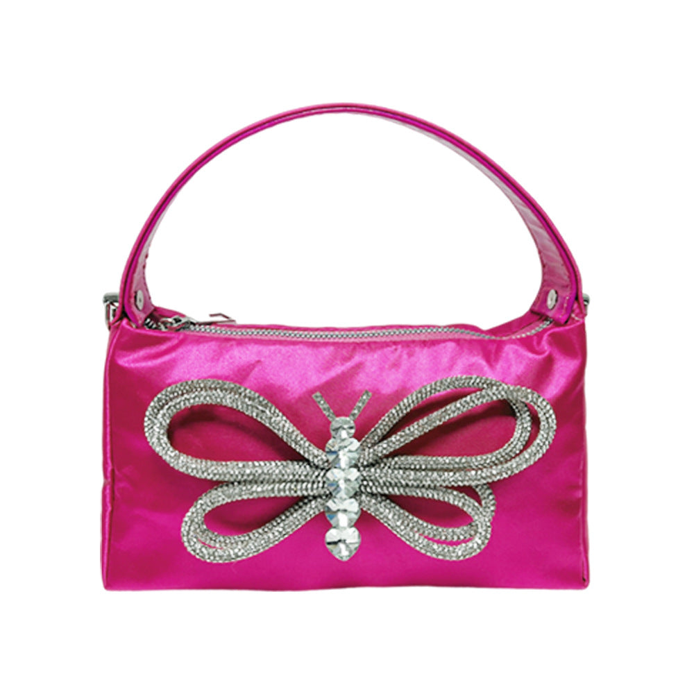 Butterfly-Embellished Evening Handbag — product view 5