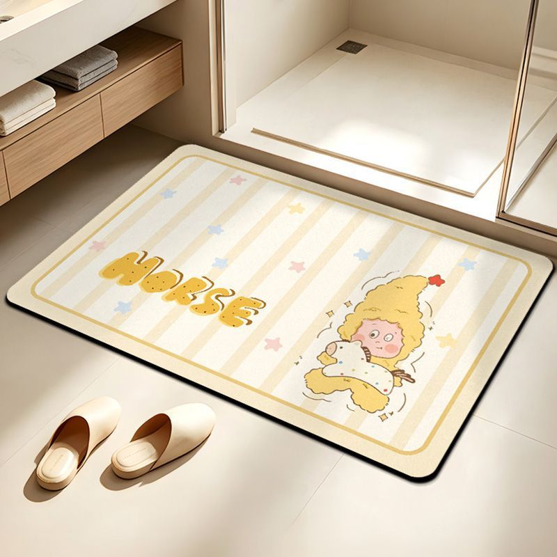 Cute Elephant-Themed Bath Mat — product view 3