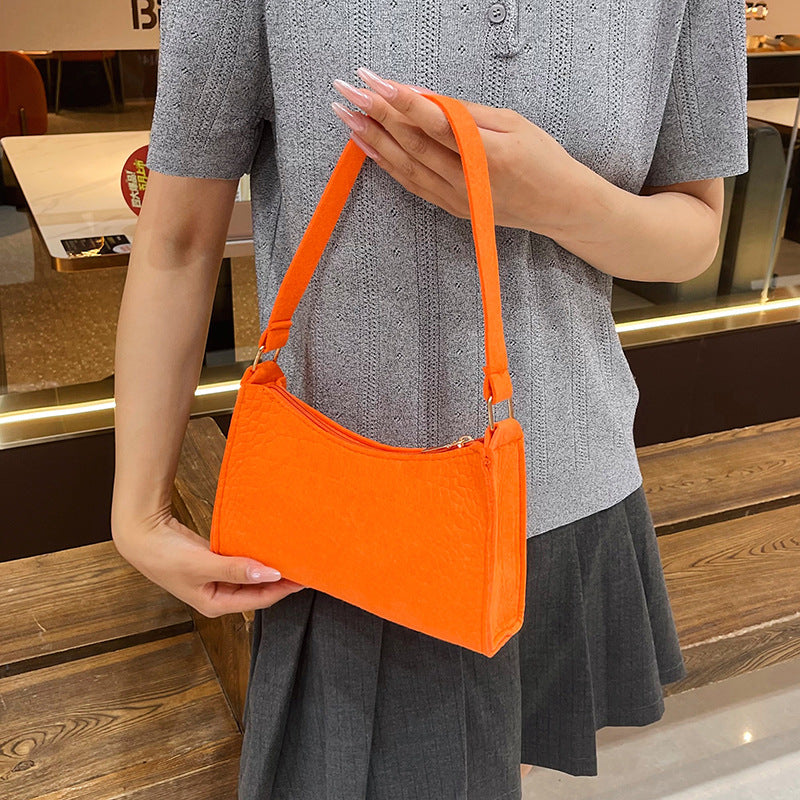 WoCrocodile Textured Mini Shoulder Handbag LoungeYard — product view 2
