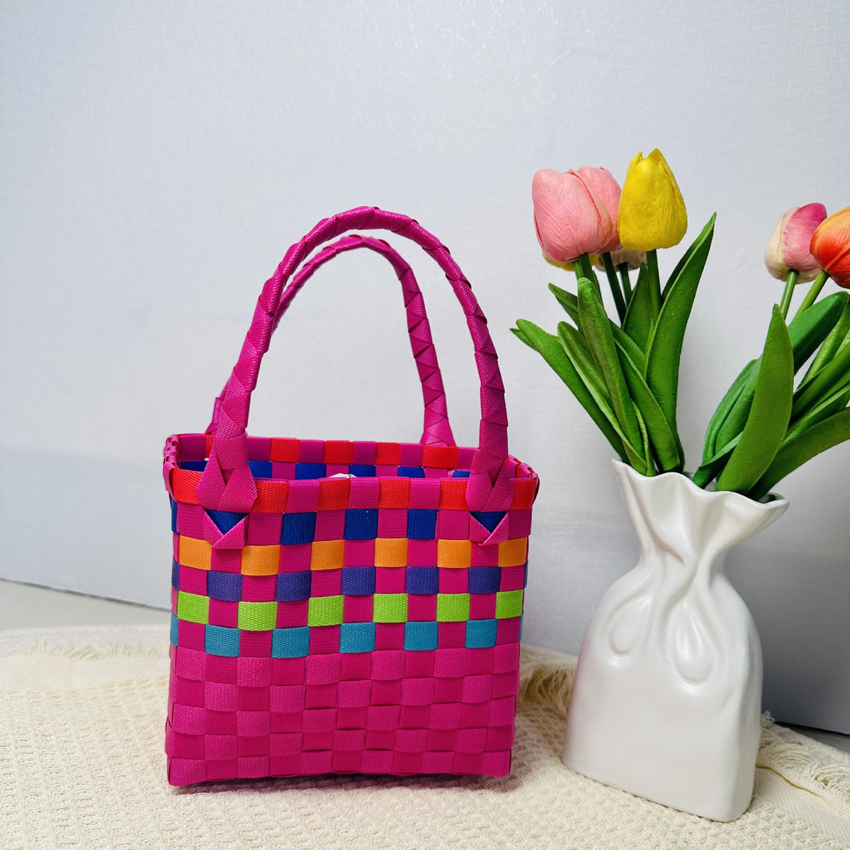 Braided Jute Bag LoungeYard — product view 4