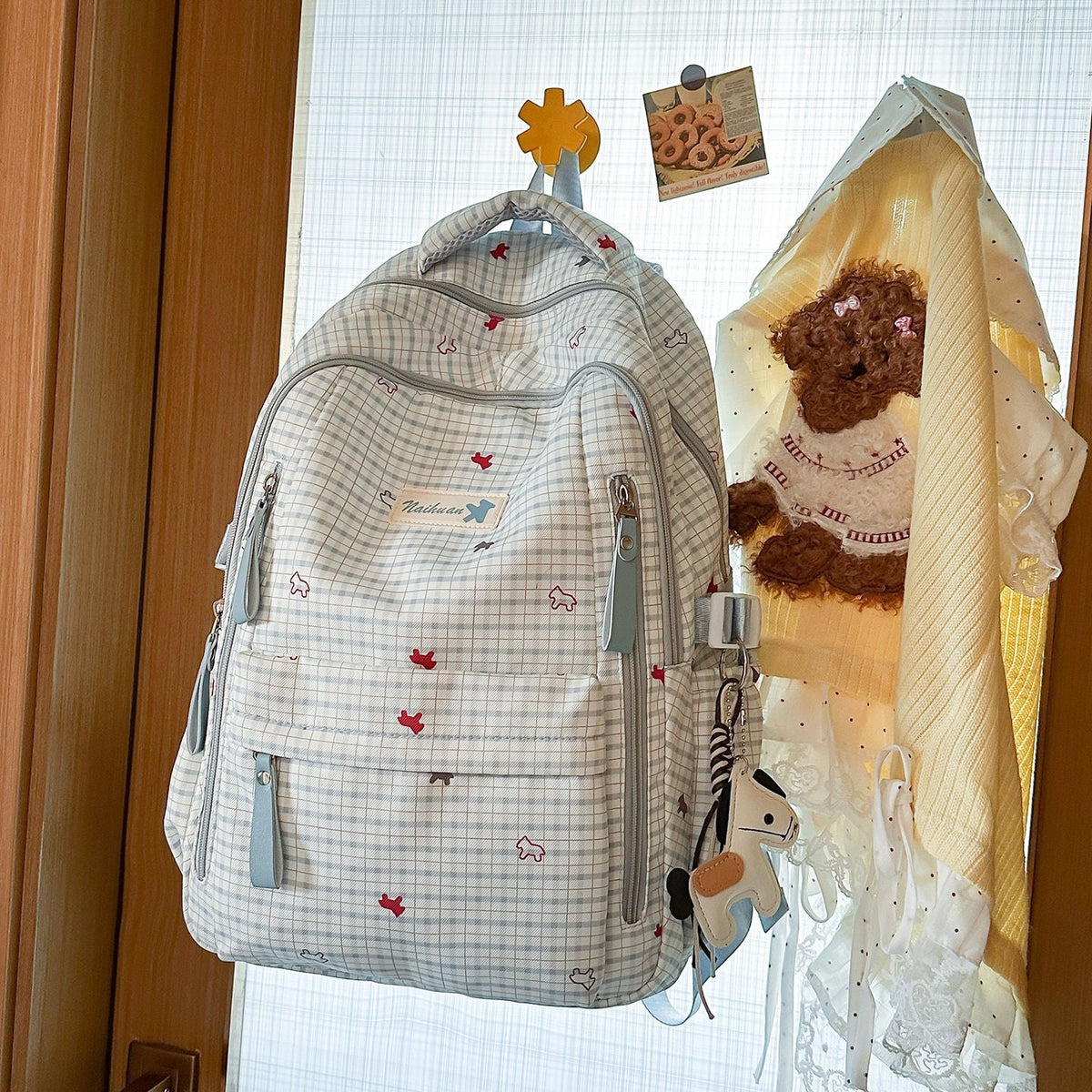 Adorable Themed School Backpack LoungeYard — product view 6