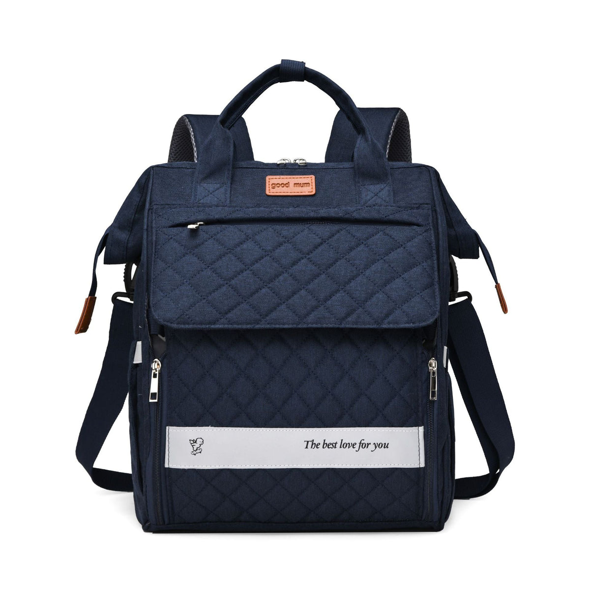 Quilted Multi-Purpose Backpack LoungeYard — product view 1