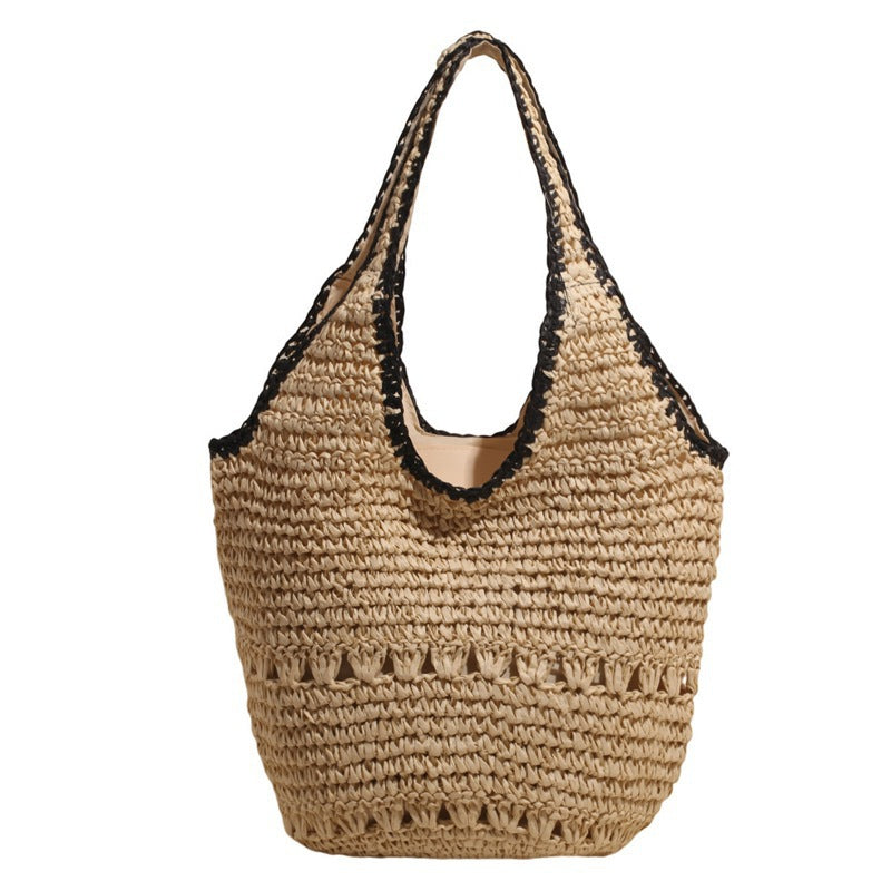 Braided tote bag with unique structure LoungeYard — product view 5