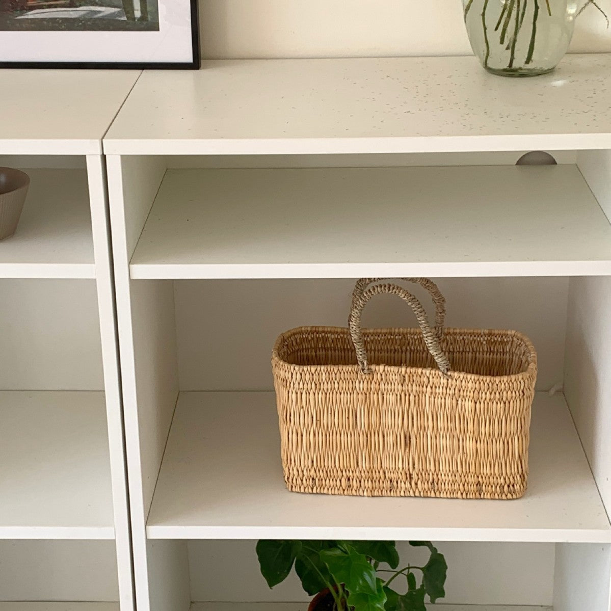 Playful Handwoven Shopping Bag LoungeYard — product view 4