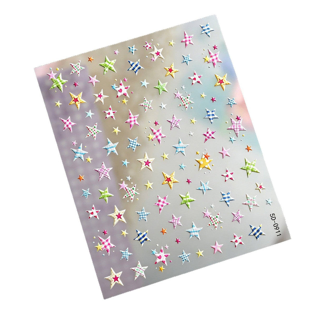 Decorative Star Nail Art Stickers — product view 5