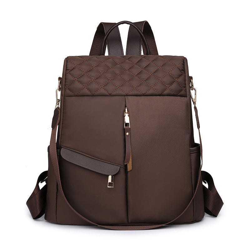 Elegant Quilted Backpack — product view 2