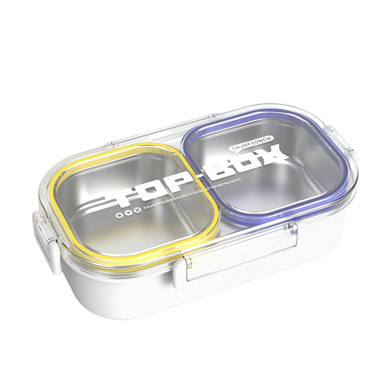 Triple-Compartment Food Storage Container — product view 7