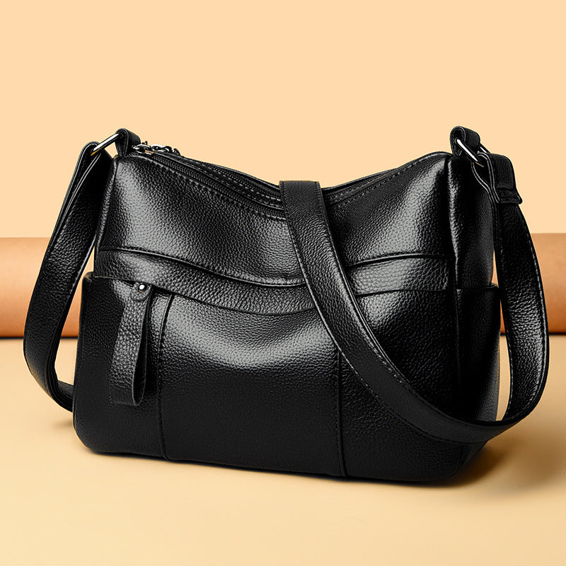 Elegant Multi-Pocket Shoulder Bag LoungeYard — product view 3