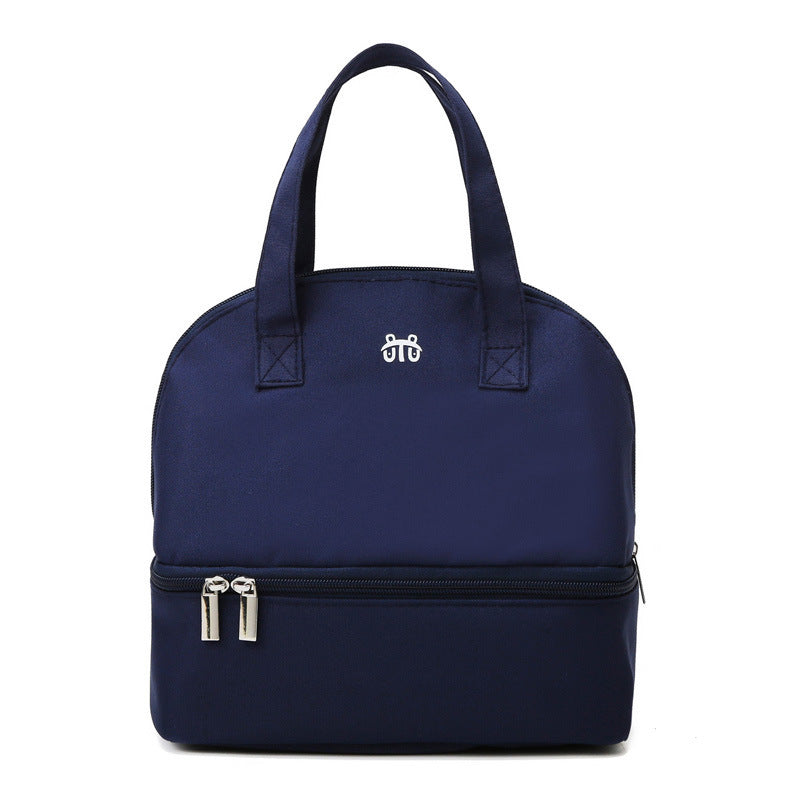 Women's insulated cooler bag with practical double zip design LoungeYard — product view 5