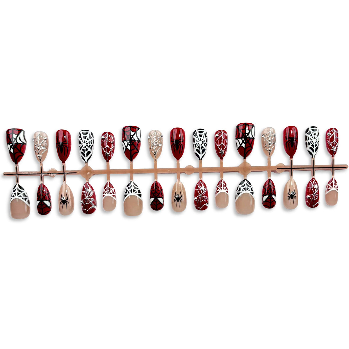 Artistic Spider-Themed Press-On Nail Kit — product view 5