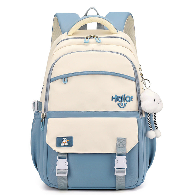 Creative everyday backpack with multifunctional compartments LoungeYard — product view 3